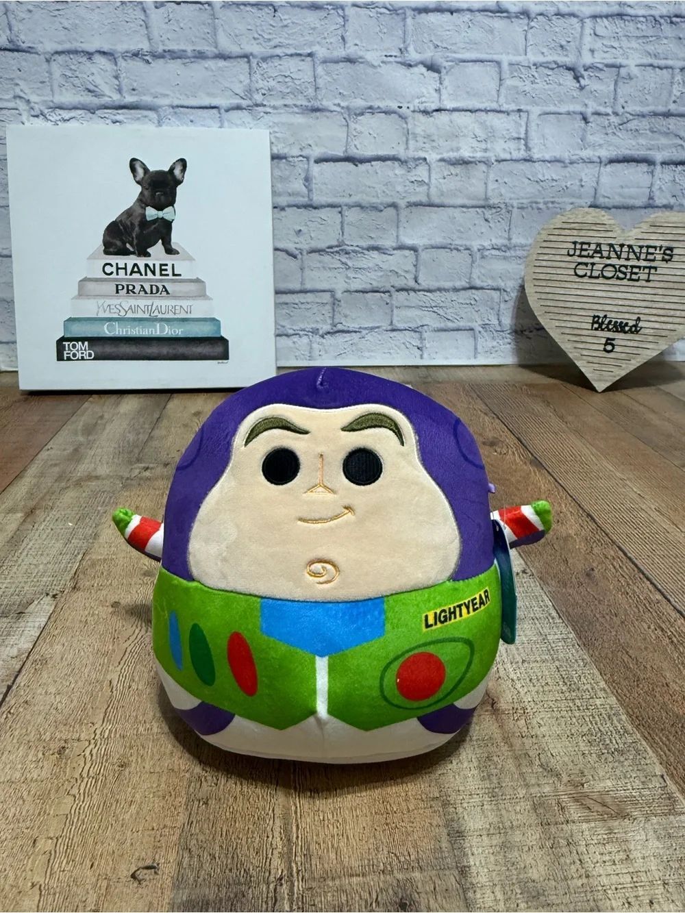 SquishmallowsβDisney 10" Buzz Lightyear Toy Story soft plush pillow toy nwt